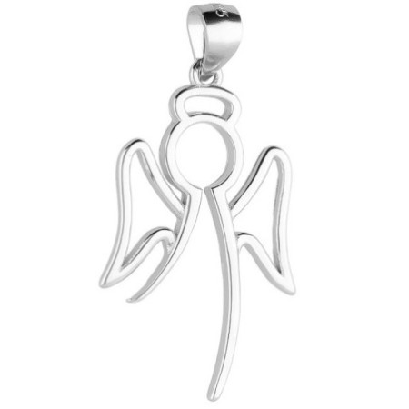 Ezüst medál - angyal | Argento-ekszer.hu