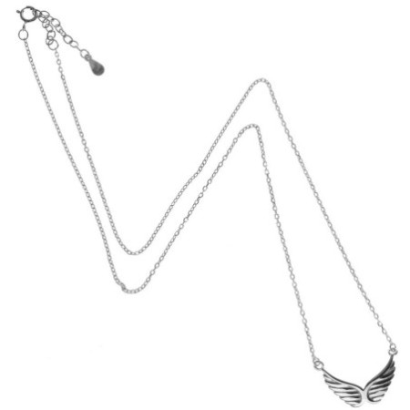 Ezüst nyaklánc - angyalszárny, hossza 43 - 46 cm | Argento-ekszer.hu