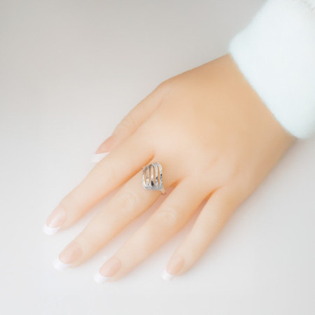 Ezüst gyűrű - kézi gravírozással | Argento-ekszer.hu