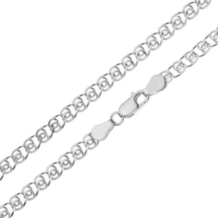 Ezüst lánc - Love minta, szélessége 4 mm | Argento-ekszer.hu