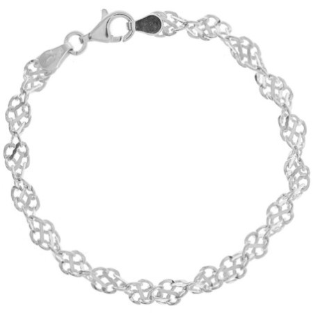 Ezüst karkötő - vastagsága 5 mm | Argento-ekszer.hu