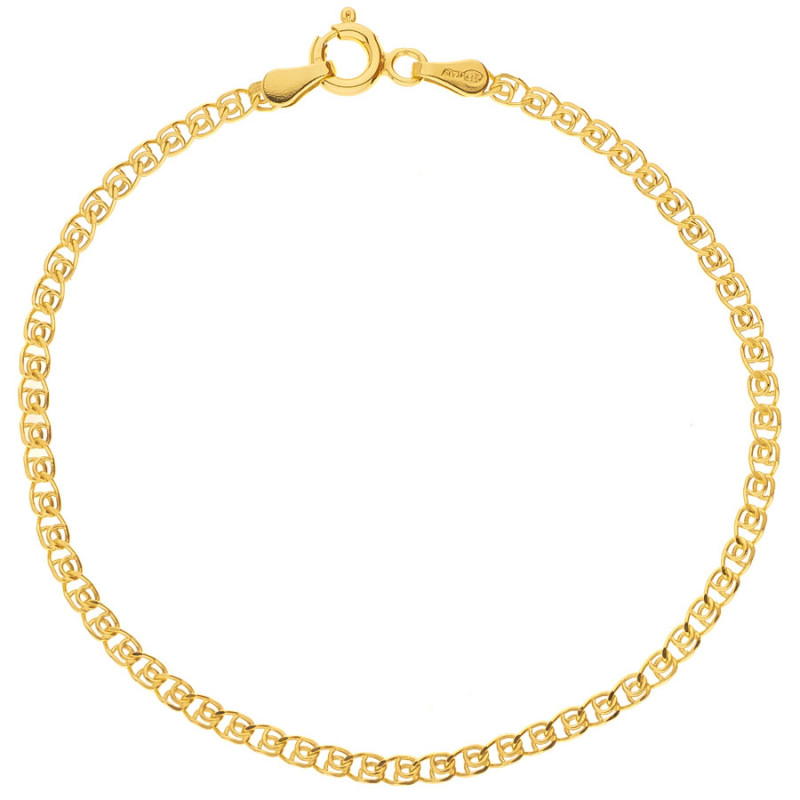 Aranyozott ezüst karkötő - Love minta, szélessége 2,5 mm | Argento-ekszer.hu Aranyozott ezüst karkötő - Love minta, szélessége 2,5 mm | Argento-ekszer.hu