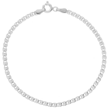 Ezüst karkötő - Love minta, szélessége 2,5 mm | Argento-ekszer.hu