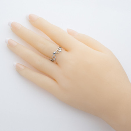 Ezüst gyűrű - szív | Argento-ekszer.hu