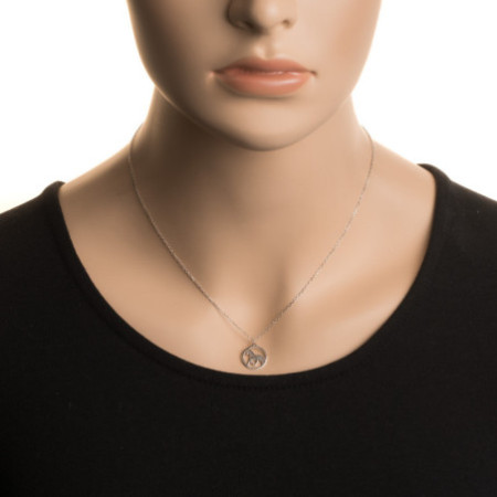 Ezüst nyaklánc - ló, hossza 43 - 46 cm | Argento-ekszer.hu