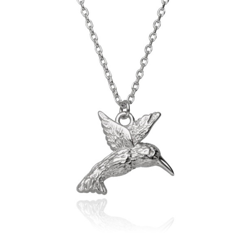 Ezüst nyaklánc - kolibri, hossza 43 - 46 cm | Argento-ekszer.hu