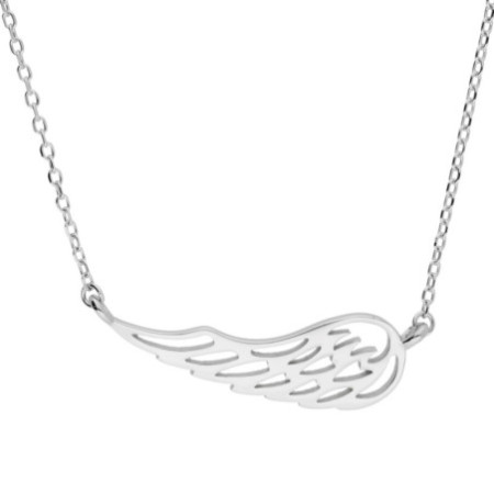 Ezüst nyaklánc - angyalszárny, hossza 43 - 46 cm | Argento-ekszer.hu