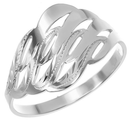 Ezüst gyűrű - kézi gravírozással | Argento-ekszer.hu