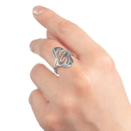 Ezüst gyűrű - kézi gravírozással | Argento-ekszer.hu