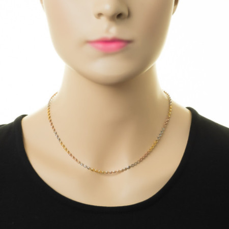 Kombinált ezüst lánc - Fonott minta, szélessége 2,5 mm | Argento-ekszer.hu Kombinált ezüst lánc - Fonott minta, szélessége 2,5 mm | Argento-ekszer.hu