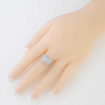 Ezüst gyűrű - átlátszó kerek cirkóniák | Argento-ekszer.hu