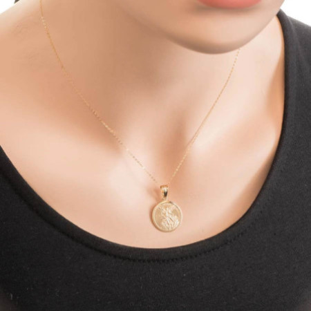 Arany medál - szent Mihály arkangyal | Argento-ekszer.hu