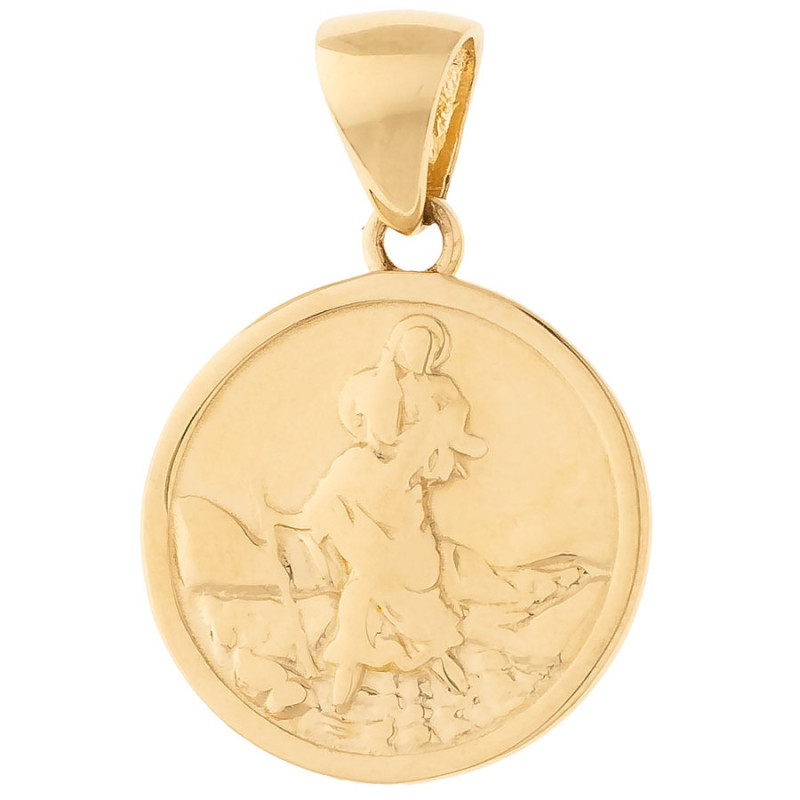 Arany medál - szent Kristóf | Argento-ekszer.hu