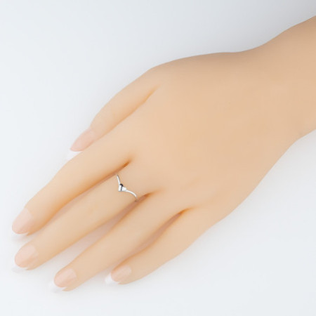 Ezüst gyűrű - szív | Argento-ekszer.hu