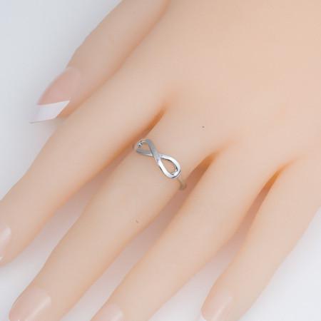 Ezüst gyűrű - végtelen | Argento-ekszer.hu