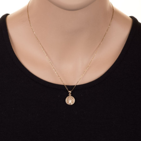 Arany medál - Guadalupei Szűz Mária, Szent Júdás Tádé | Argento-ekszer.hu