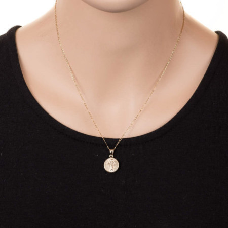 Arany medál - Guadalupei Szűz Mária, Szent Júdás Tádé | Argento-ekszer.hu