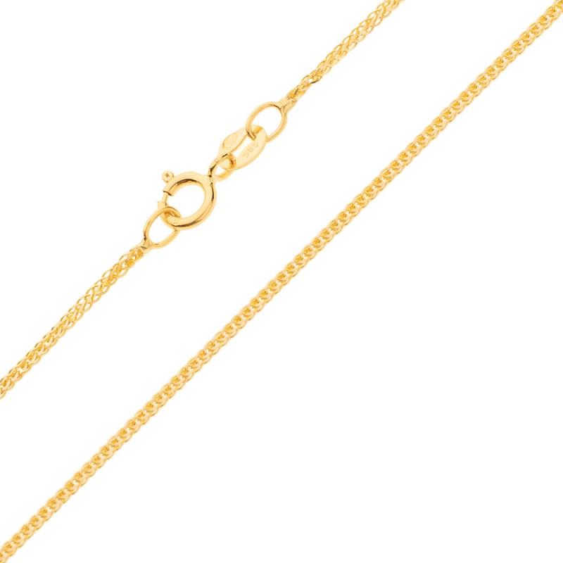 Arany lánc - rókafarok minta, szélessége 1 mm | Argento-ekszer.hu
