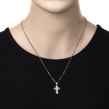 Ezüst medál - kereszt | Argento-ekszer.hu