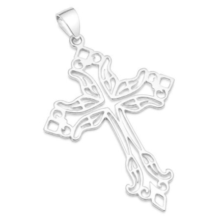 Ezüst medál - kereszt | Argento-ekszer.hu