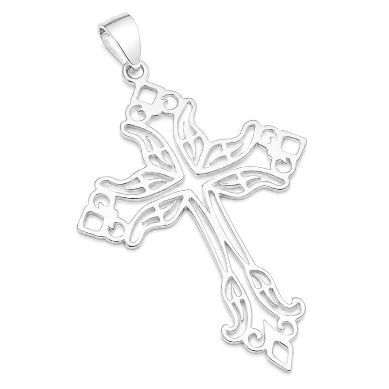 Ezüst medál - kereszt | Argento-ekszer.hu