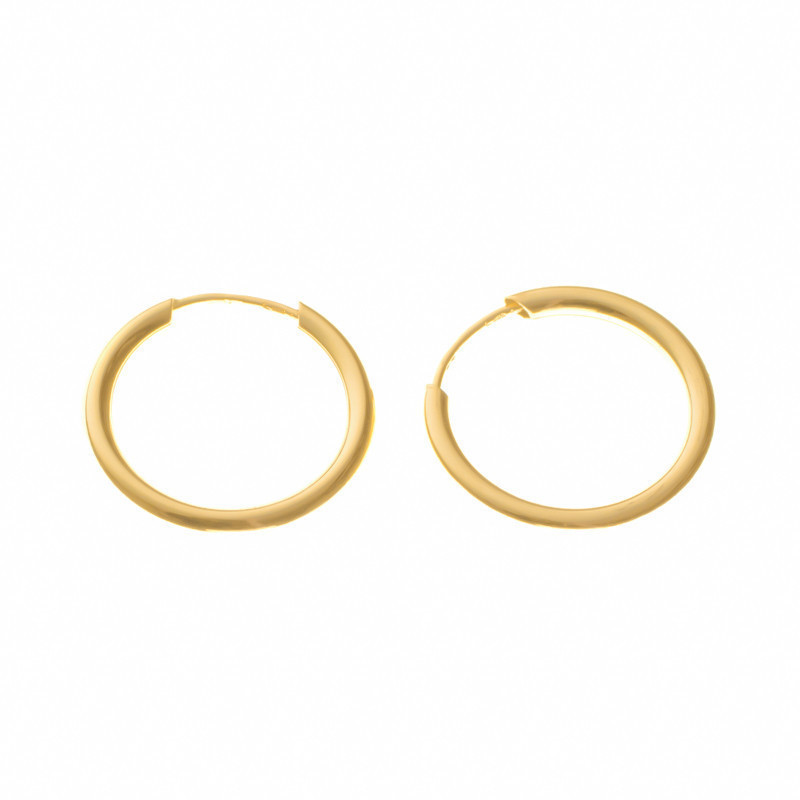 Arany karika fülbevaló - kicsi karikák, átmérője 15 mm | Argento-ekszer.hu Arany karika fülbevaló - kicsi karikák, átmérője 15 mm | Argento-ekszer.hu
