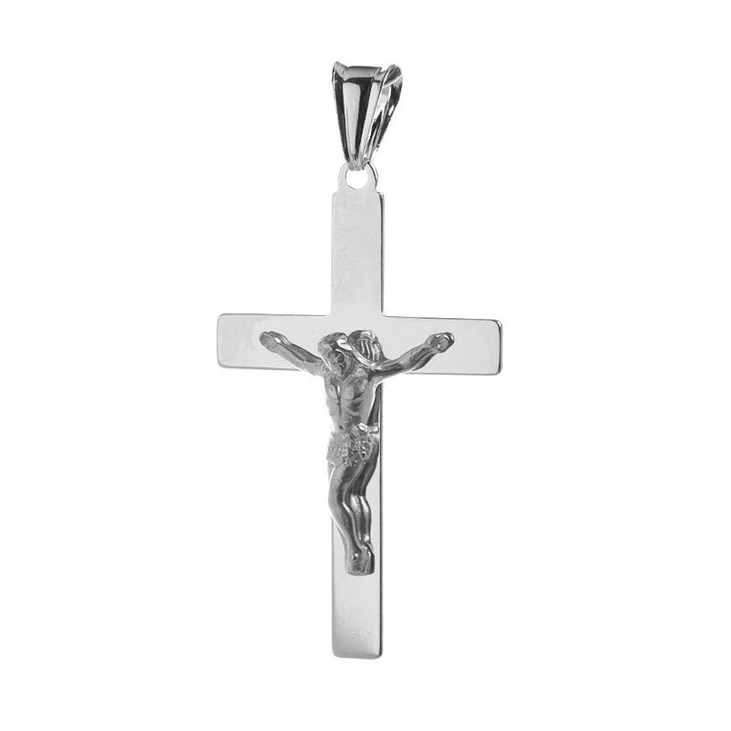 Ezüst medál - kereszt Jézussal | Argento-ekszer.hu Ezüst medál - kereszt Jézussal | Argento-ekszer.hu
