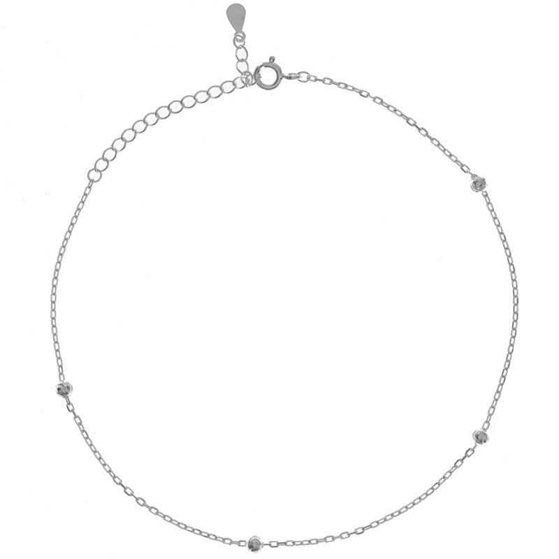 Ezüst bokalánc - szív, golyó, hossza 22 - 26 cm | Argento-ekszer.hu Ezüst bokalánc - szív, golyó, hossza 22 - 26 cm | Argento-ekszer.hu