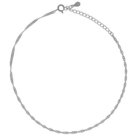 Ezüst bokalánc - hossza 22 - 26 cm | Argento-ekszer.hu