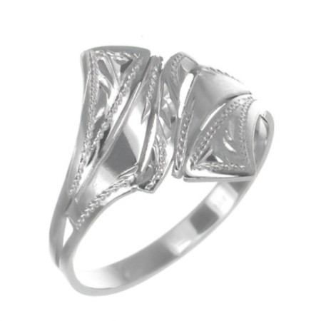 Ezüst gyűrű - kézi gravírozással | Argento-ekszer.hu