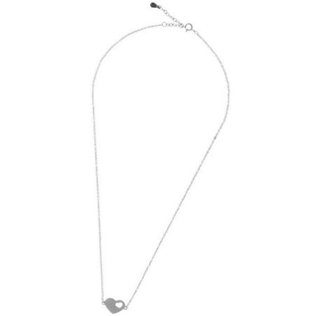 Ezüst nyaklánc - szív, hossza 43 - 46 cm | Argento-ekszer.hu