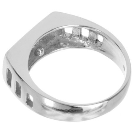 Ezüst gyűrű - pecsétgyűrű, kézi gravírozással | Argento-ekszer.hu