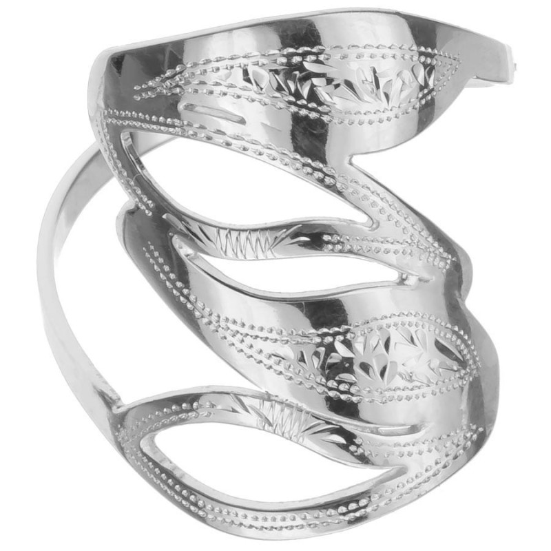 Ezüst gyűrű - kézi gravírozással | Argento-ekszer.hu