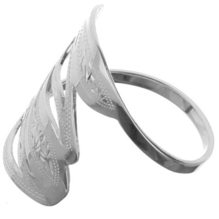 Ezüst gyűrű - kézi gravírozással | Argento-ekszer.hu