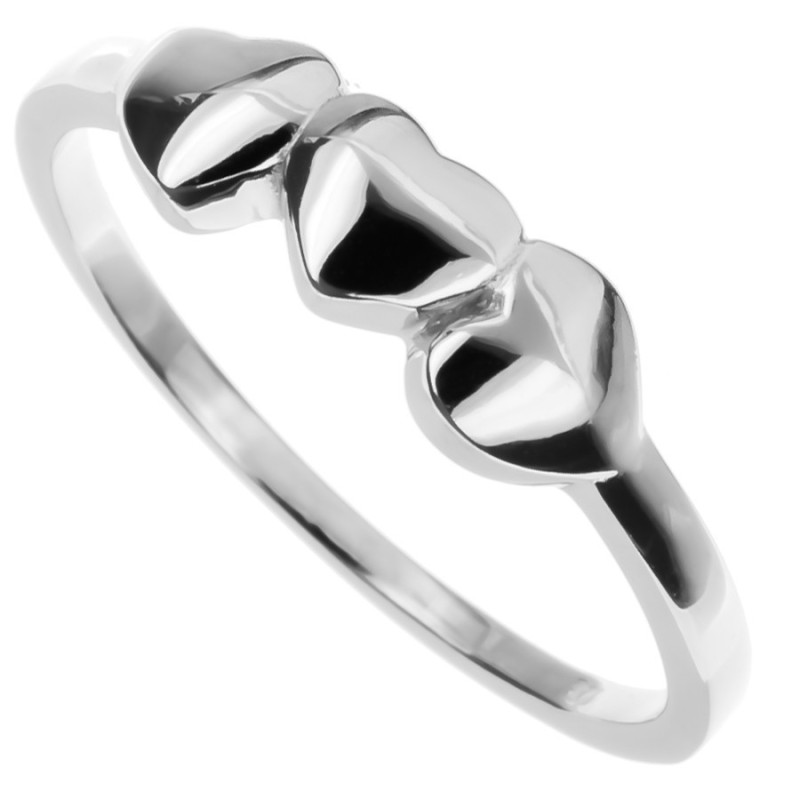 Ezüst gyűrű - szív | Argento-ekszer.hu