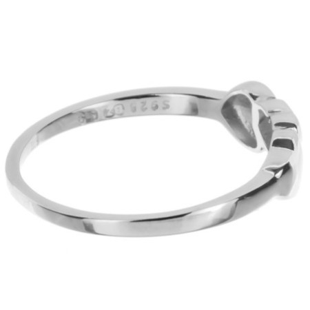 Ezüst gyűrű - szív | Argento-ekszer.hu