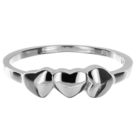Ezüst gyűrű - szív | Argento-ekszer.hu