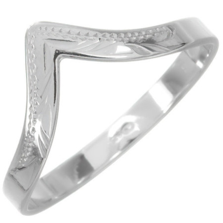 Ezüst gyűrű - kézi gravírozással | Argento-ekszer.hu