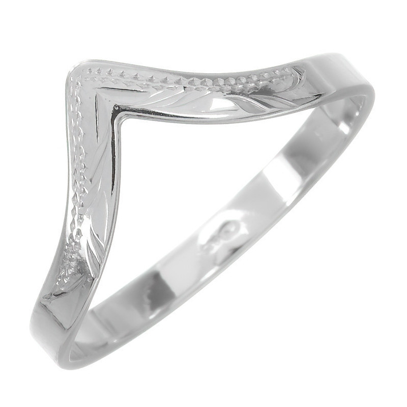 Ezüst gyűrű - kézi gravírozással | Argento-ekszer.hu