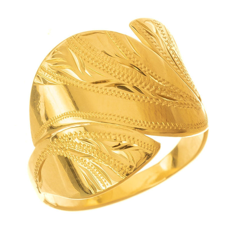 Aranyozott ezüst gyűrű | Argento-ekszer.hu