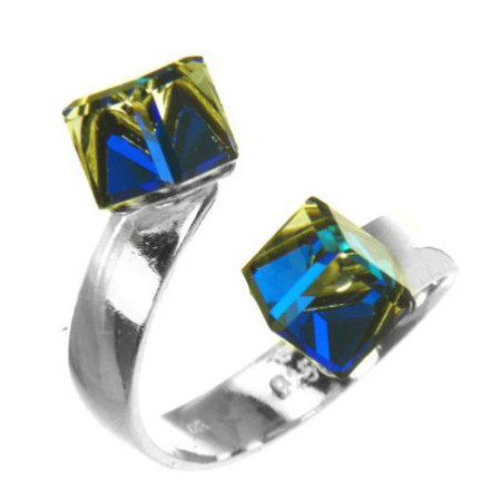 Ezüst gyűrű - Swarovski-kristályok | Argento-ekszer.hu