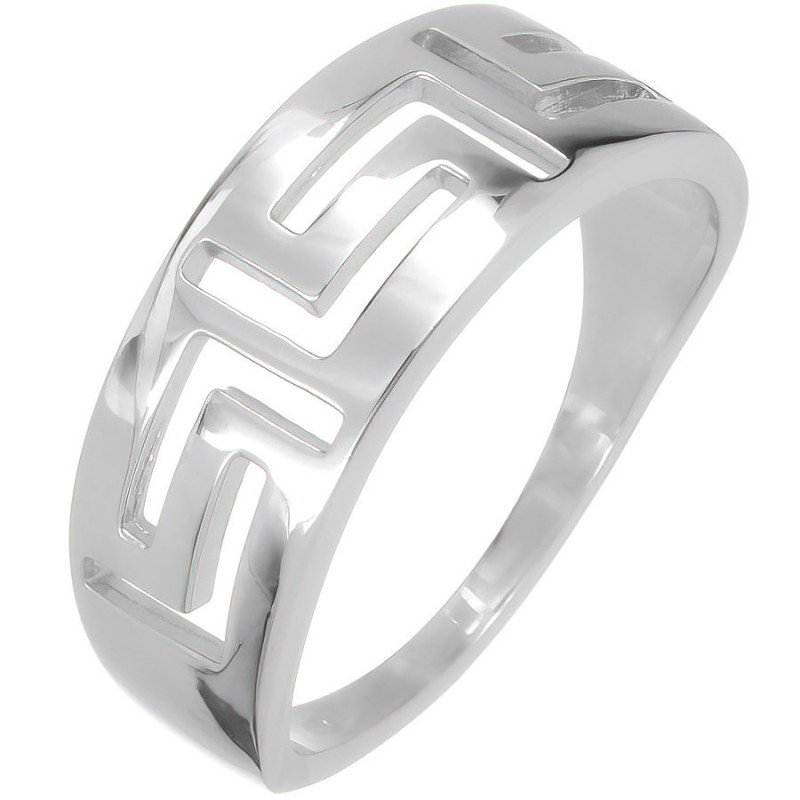 Ezüst gyűrű - görög mintával | Argento-ekszer.hu