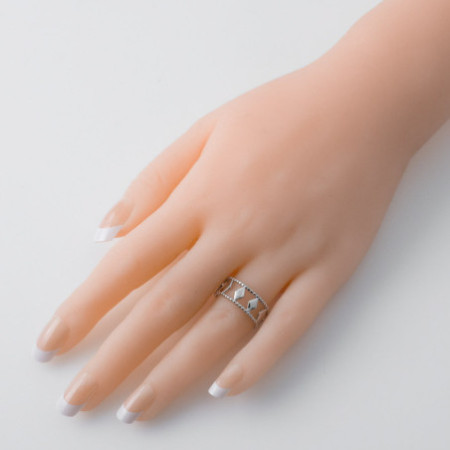 Ezüst gyűrű - karikagyűrű | Argento-ekszer.hu