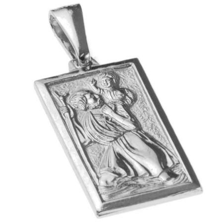 Ezüst medál - szent Kristóf | Argento-ekszer.hu
