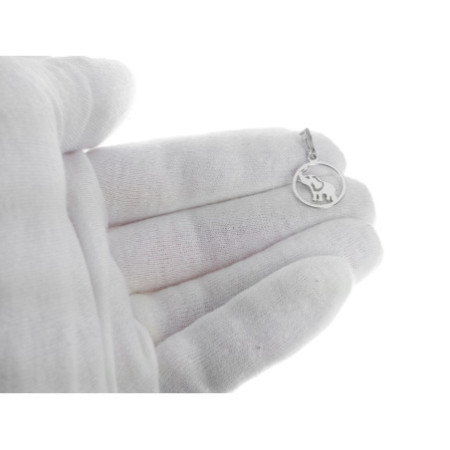 Ezüst medál - elefánt | Argento-ekszer.hu