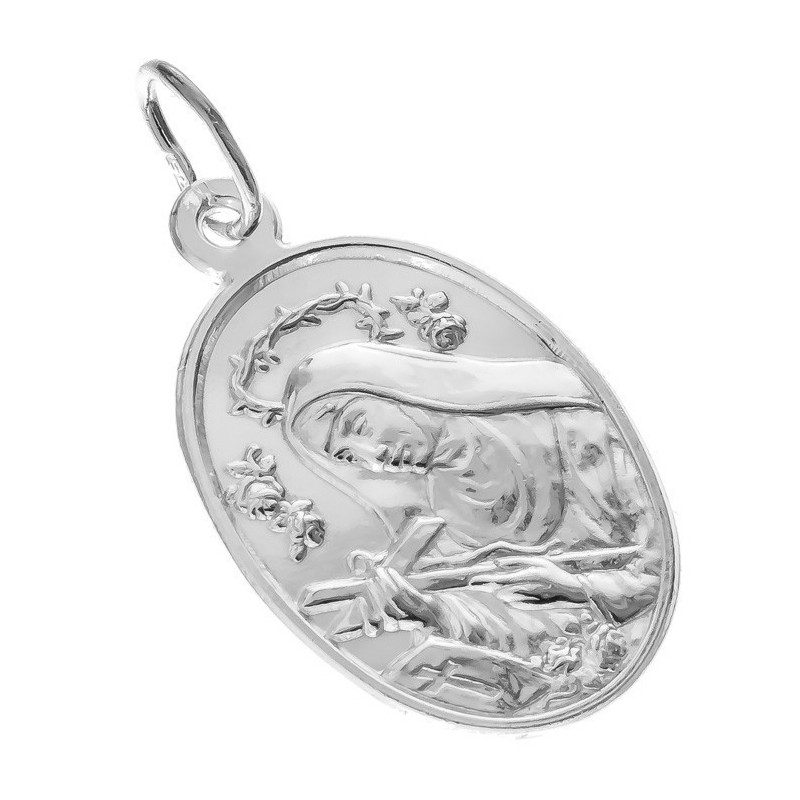 Ezüst medál - szent Rita | Argento-ekszer.hu