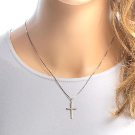 Ezüst medál - kereszt | Argento-ekszer.hu