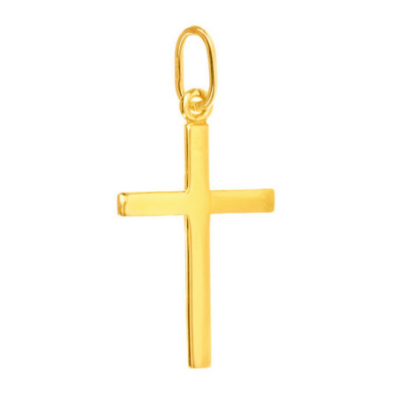 Aranyozott ezüst medál - kereszt | Argento-ekszer.hu