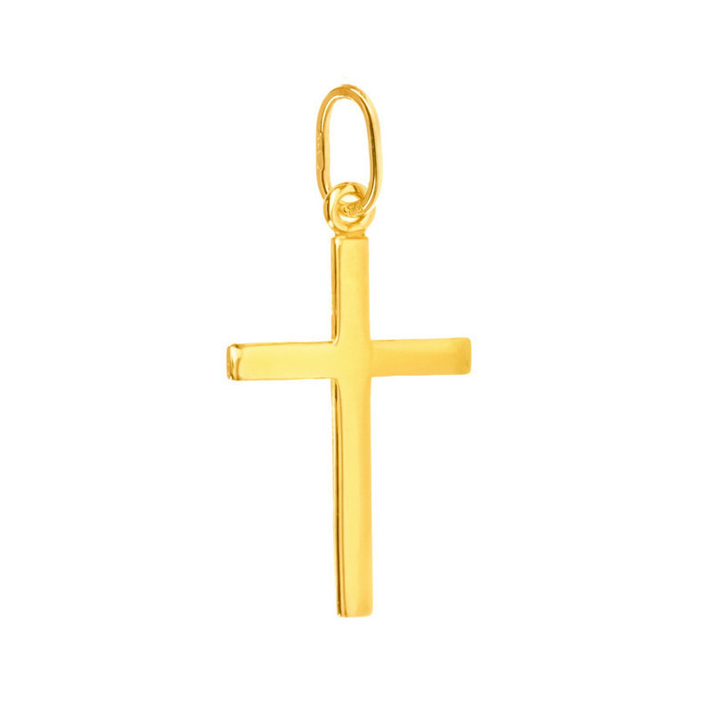 Aranyozott ezüst medál - kereszt | Argento-ekszer.hu